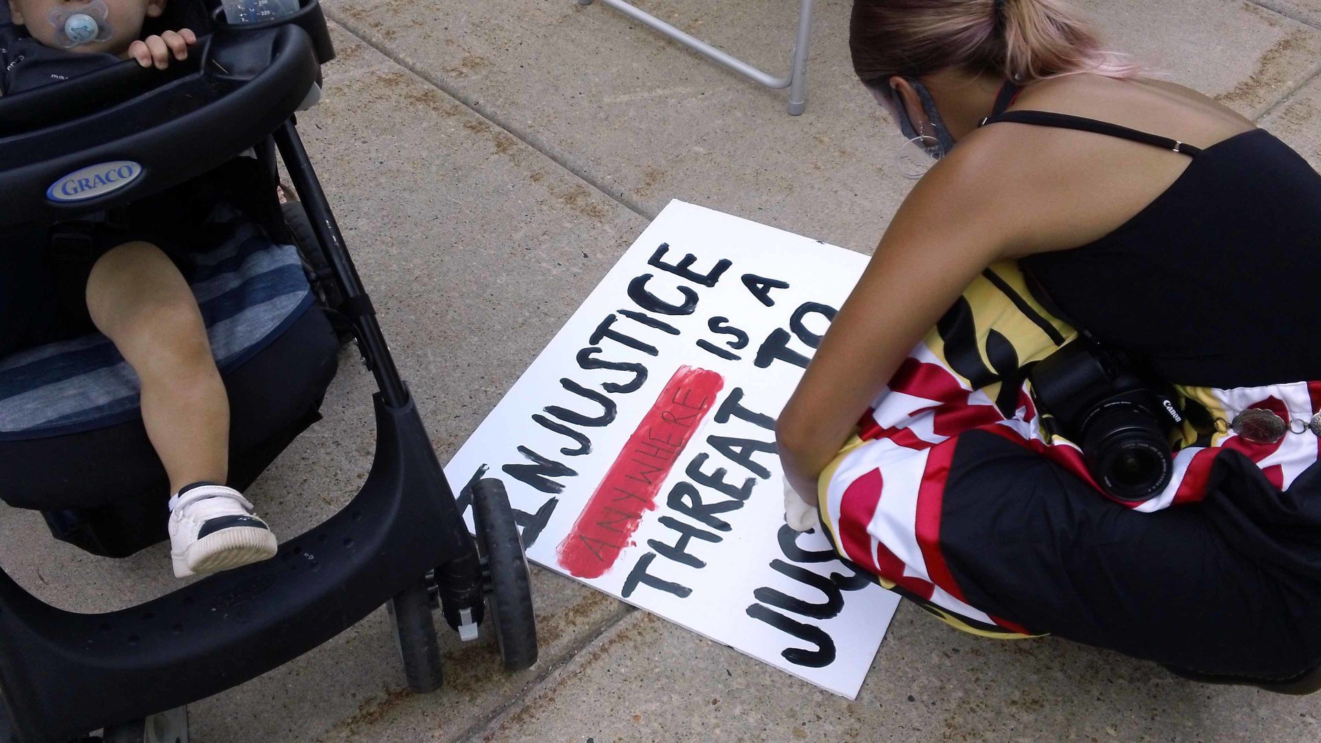 Black Lives Matter protesters educate, march in downtown Baraboo